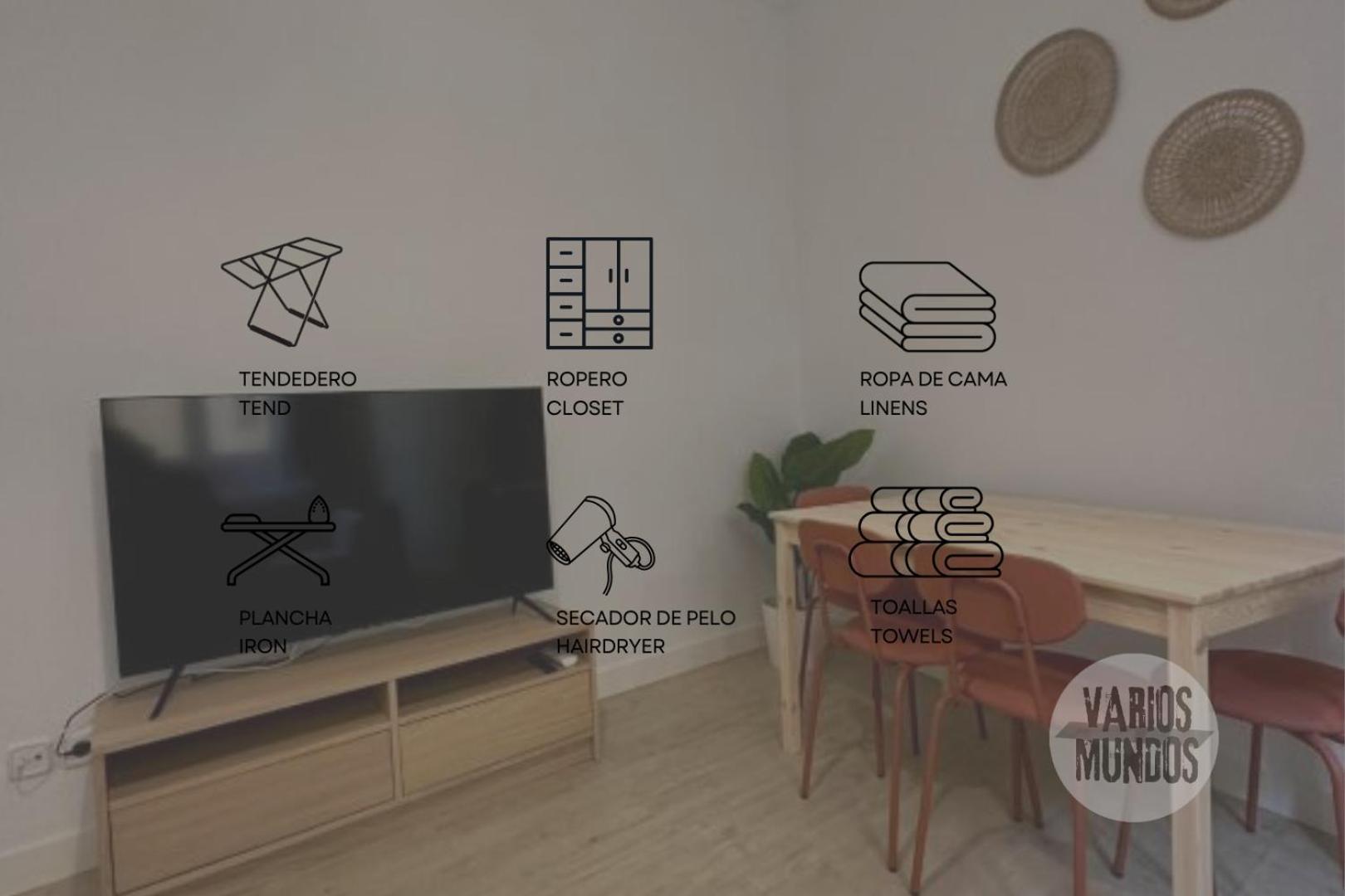 Central Loft Para 3Pax En Huertas-Cortes Madrid Luaran gambar